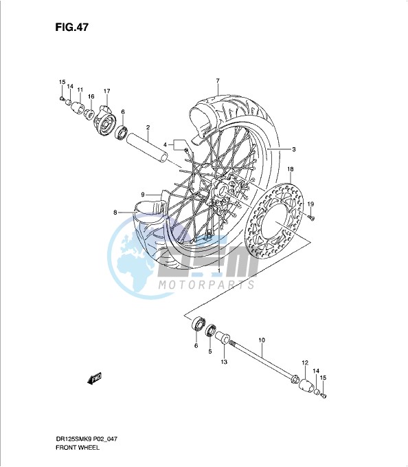 FRONT WHEEL