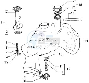 ET4 125 drawing Fuel Tank