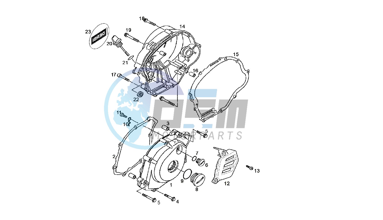 CRANKCASE COVER