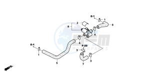 NT700VA drawing AIR INJECTION VALVE