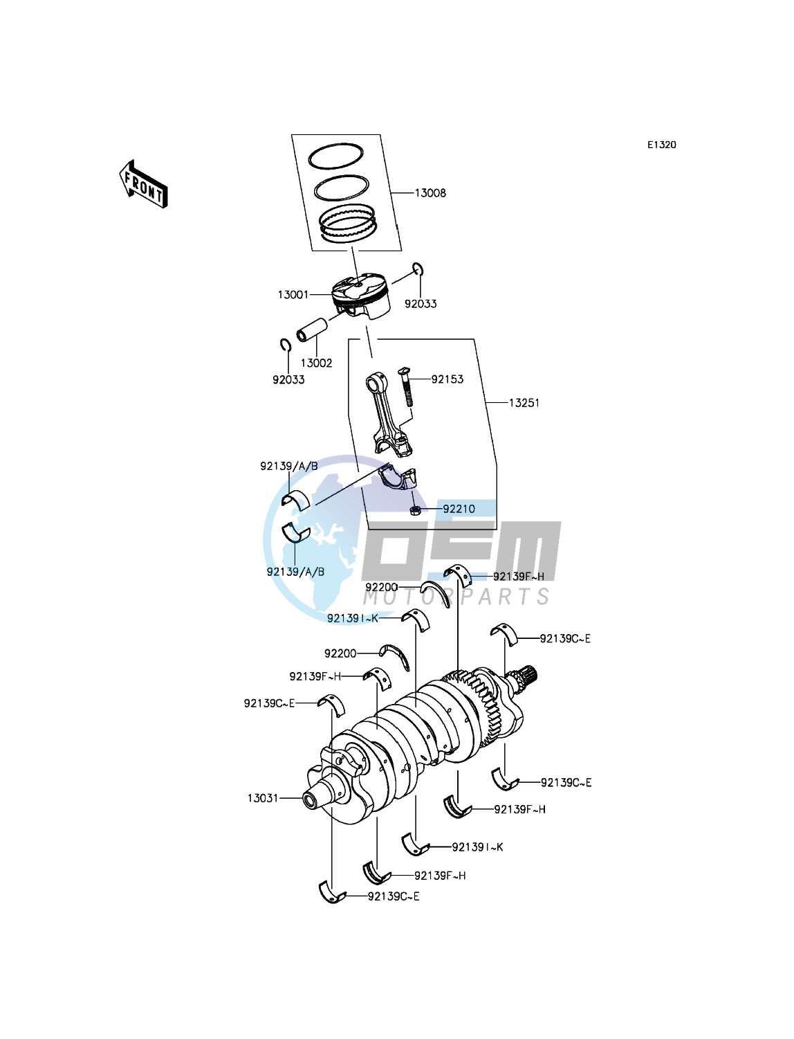 Crankshaft/Piston(s)