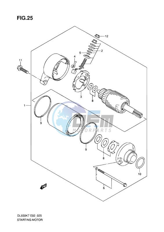 STARTING MOTOR