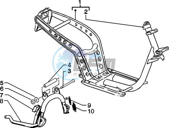 Chassis - Central stand