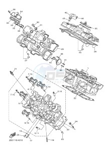 VMX17 VMAX17 1700 (2CE9 2CEA 2CEB) drawing CYLINDER HEAD