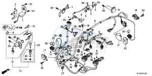 SH300AE SH300AE UK - (E) drawing WIRE HARNESS