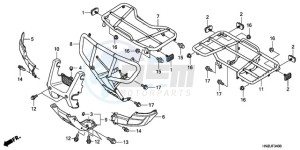 TRX500FAA Australia - (U) drawing CARRIER