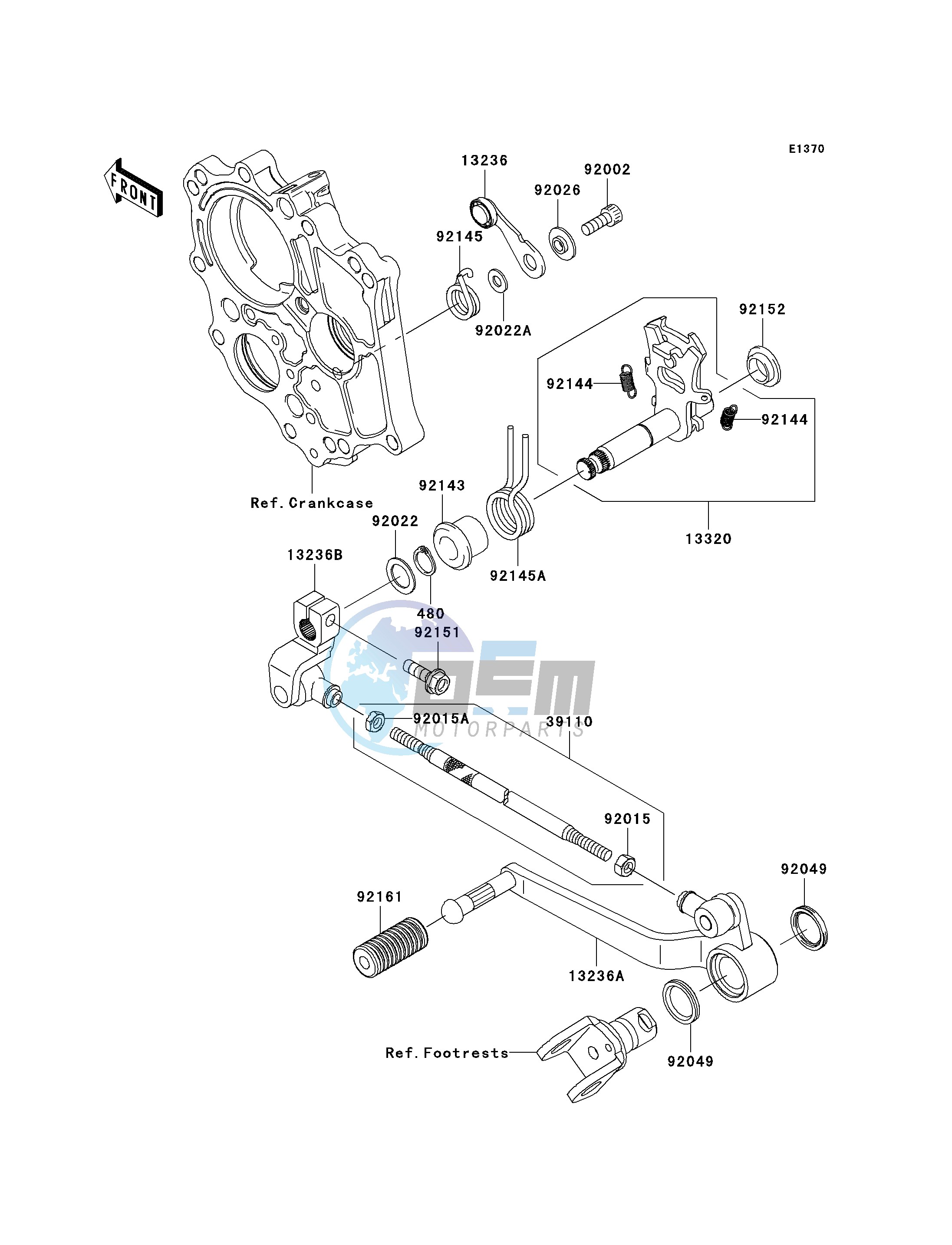 GEAR CHANGE MECHANISM