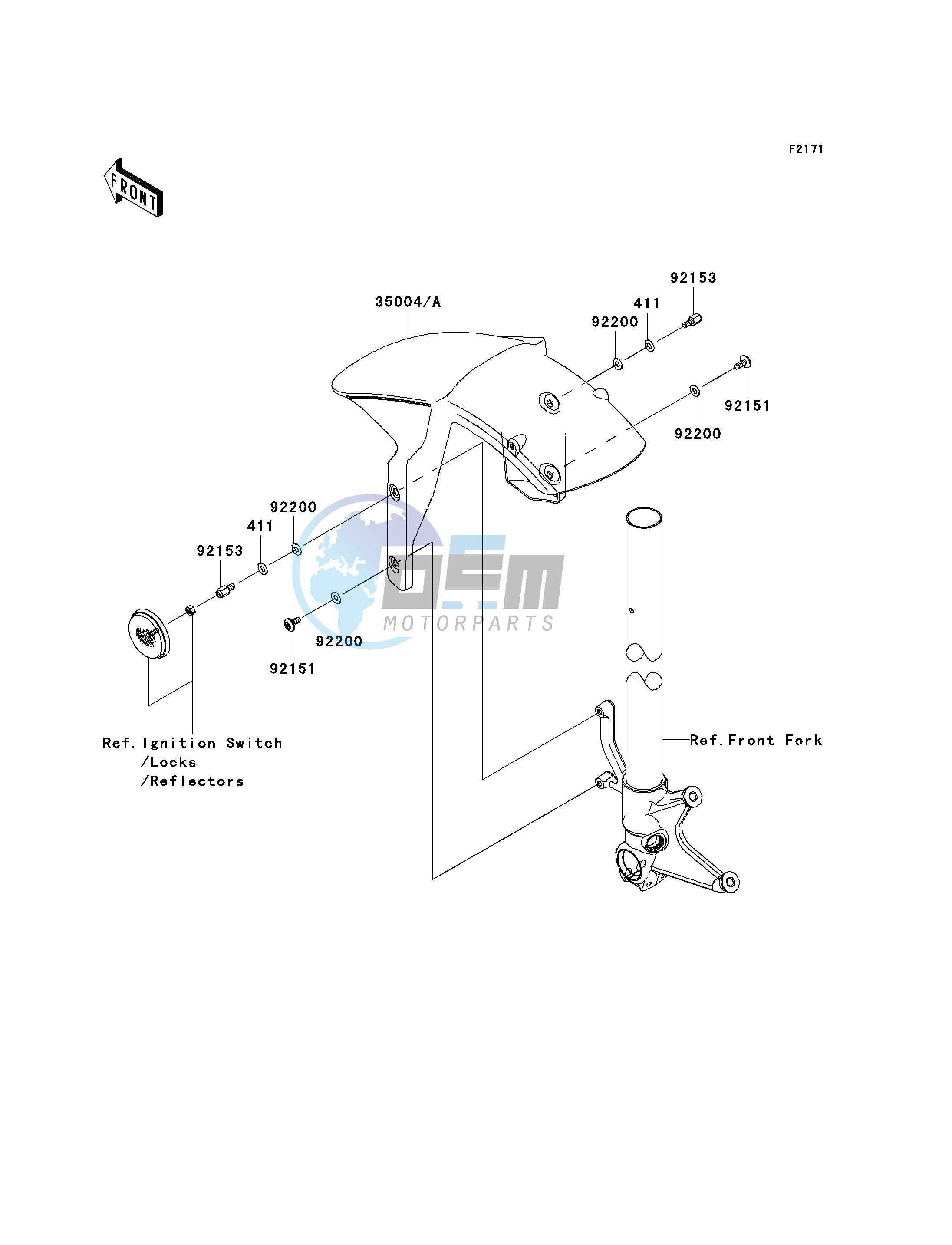 FRONT FENDER-- S- -