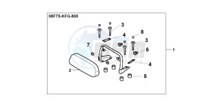 FES250 FORESIGHT drawing BACK REST