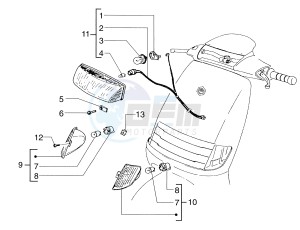 Skipper 125-150cc drawing Lights