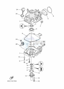 F2-5SMHB drawing CYLINDER--CRANKCASE-2