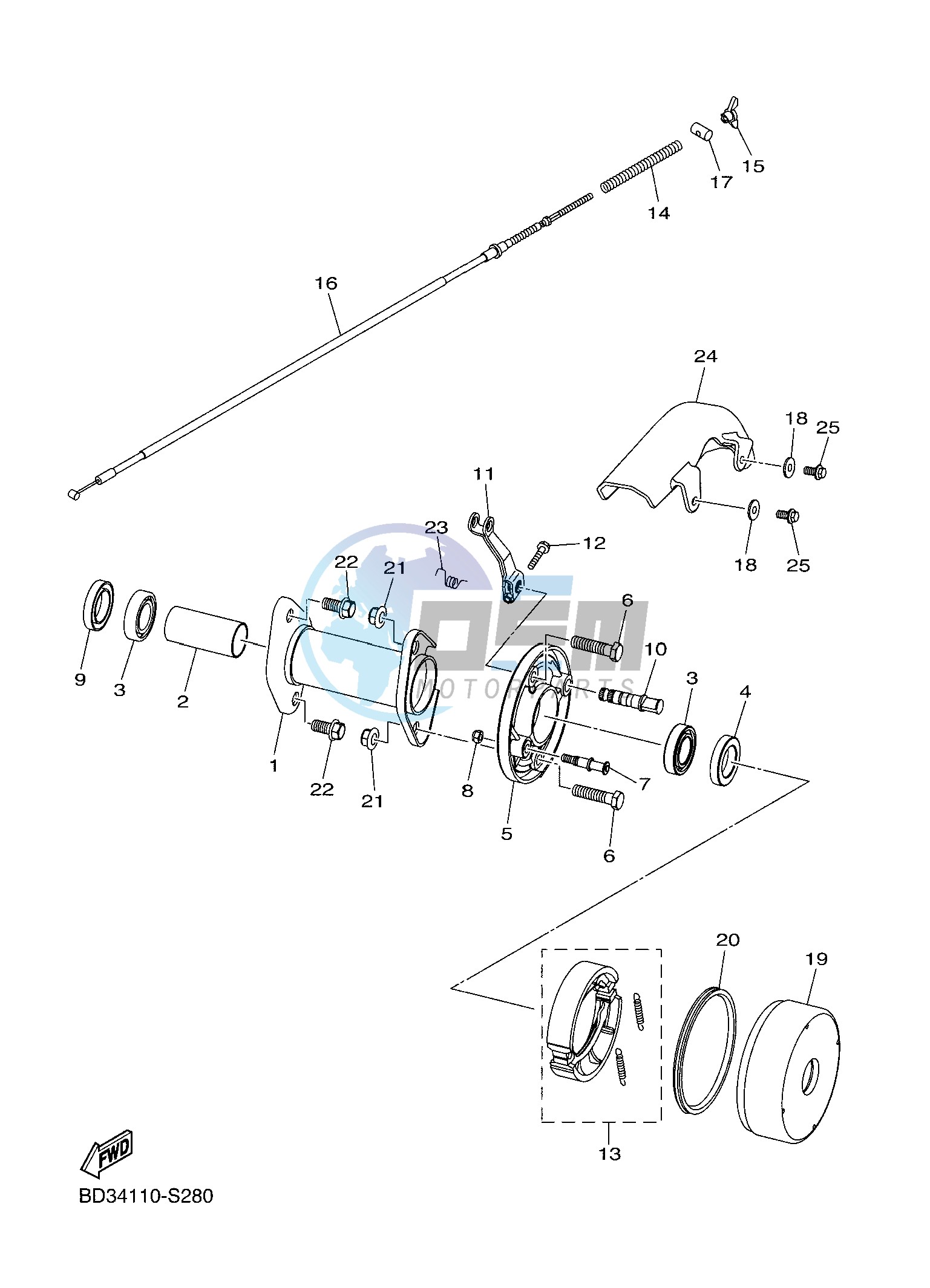 REAR BRAKE