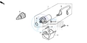 PK50SM drawing STARTING MOTOR