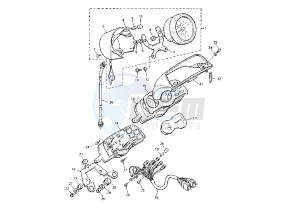 V-MAX 1200 drawing METER