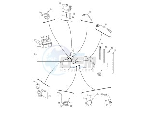 YP R X-MAX 250 drawing ELECTRICAL DEVICES