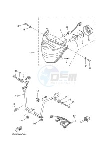 XT660R (5VKL 5VKL 5VKL 5VKL) drawing HEADLIGHT