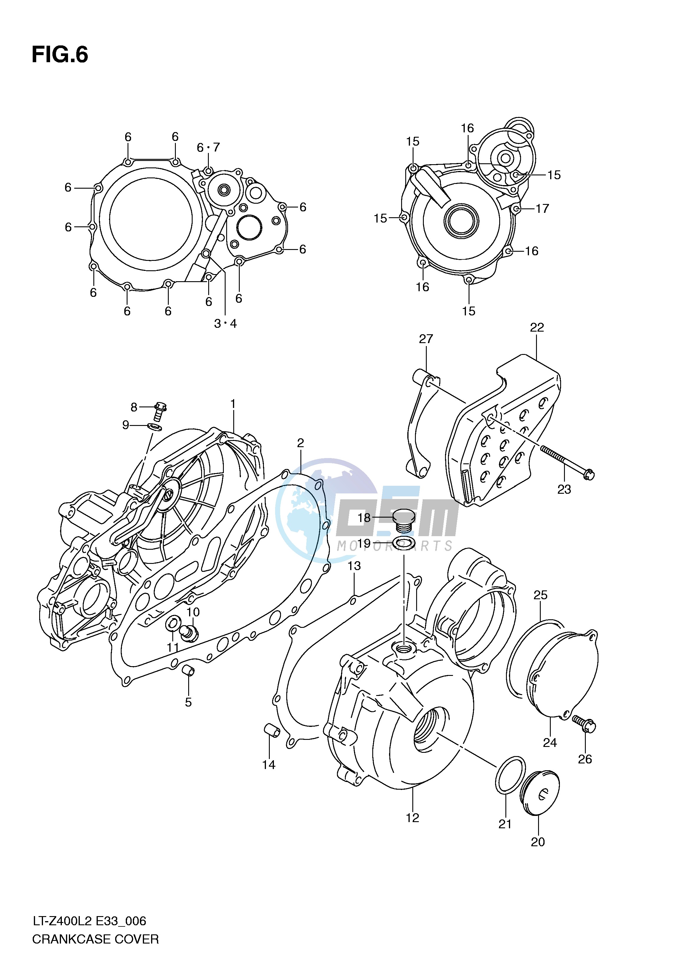 CRANKCASE COVER