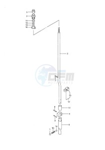 DF 50 drawing Shift Rod