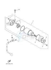 XT1200Z SUPER TENERE ABS (2BSC) drawing STARTING MOTOR