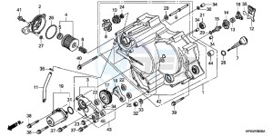 TRX420FPMB drawing FRONT CRANKCASE COVER