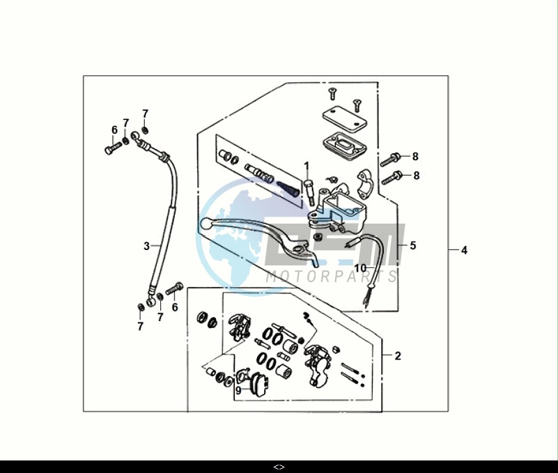 FRONTBRAKEMASTERCYLINDER