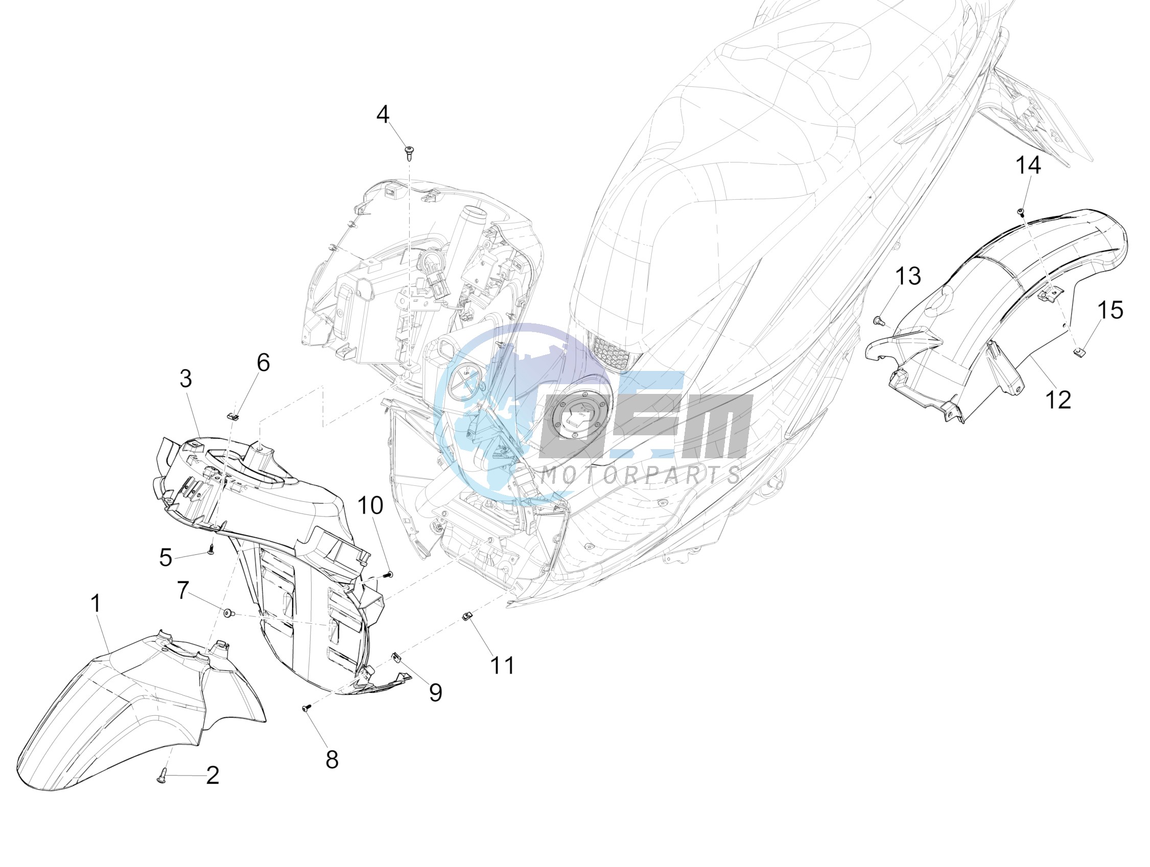 Wheel huosing - Mudguard