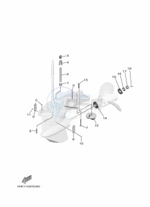 F100B drawing PROPELLER-HOUSING-AND-TRANSMISSION-2