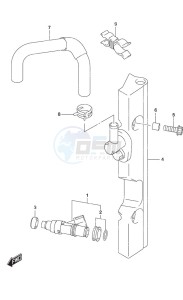 DF 40A drawing Fuel Injector