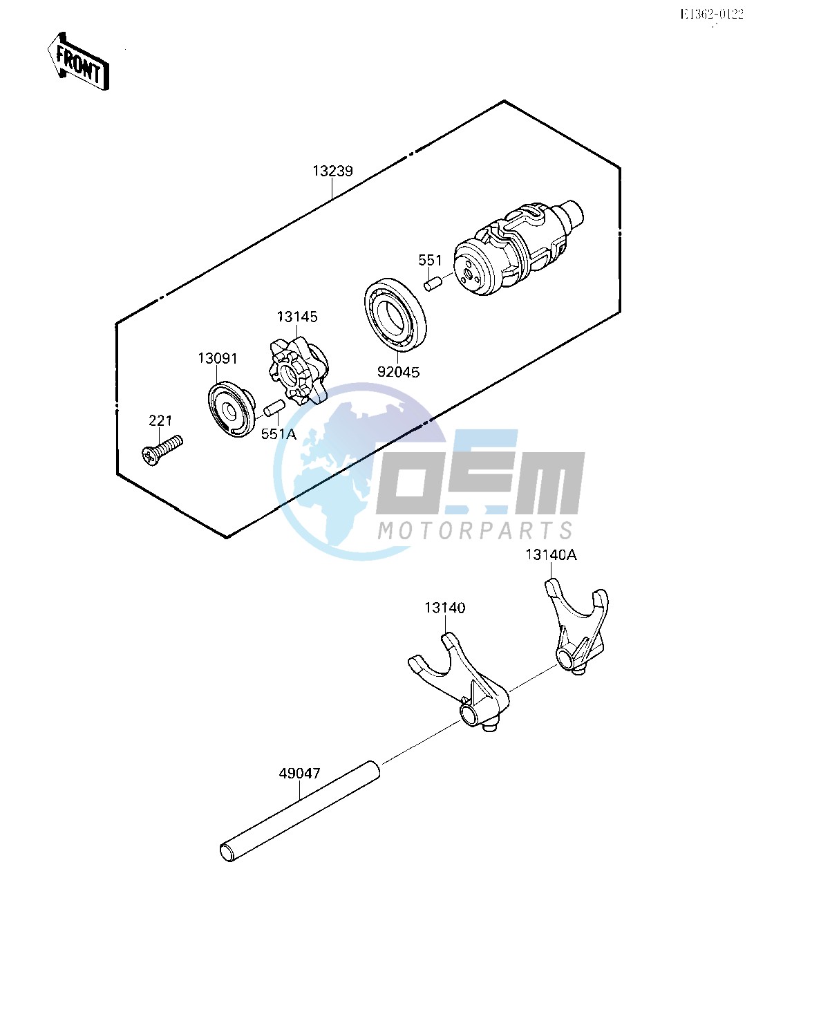 CHANGE DRUM_SHIFT FORK