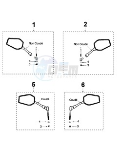 VIVA 2 RMOA drawing MIRRORS