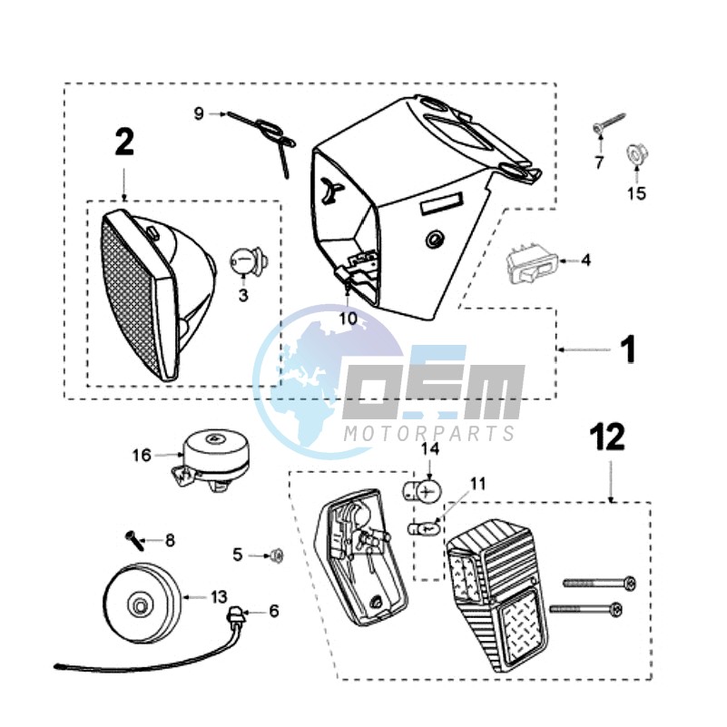 LIGHTING 6V BULB