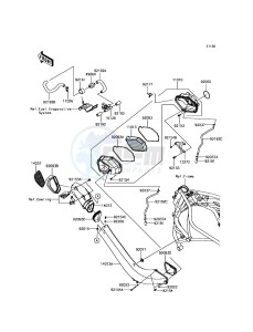 NINJA H2 / NINJA H2 CARBON ZX1000XHF XX (EU ME A(FRICA) drawing Air Cleaner