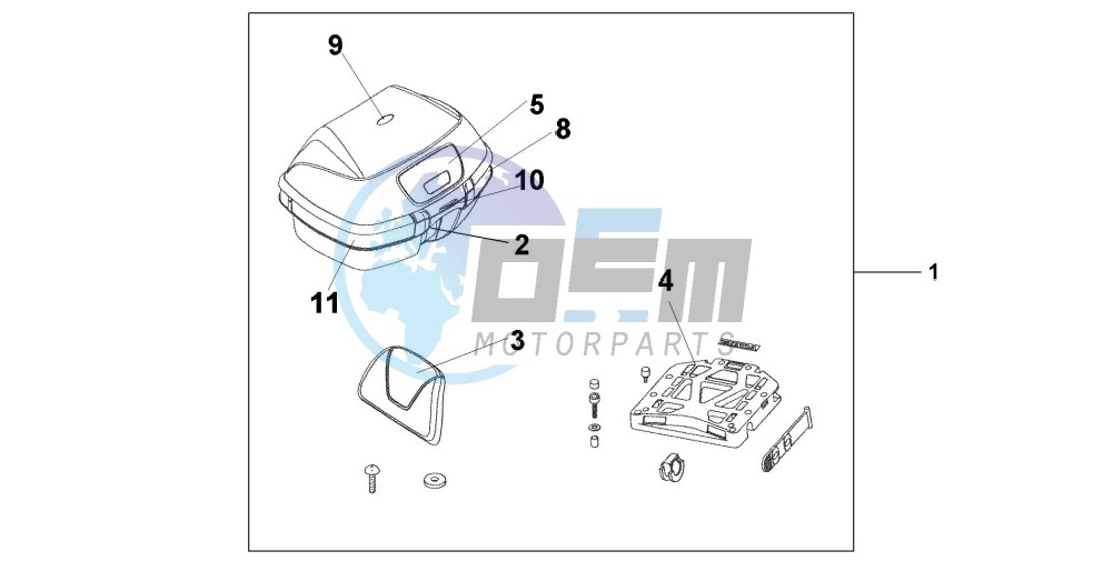 TOP BOX 45L