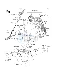 KRF 750 F [TERYX 750 4X4 NRA OUTDOORS] (F8F) C9F drawing FRAME