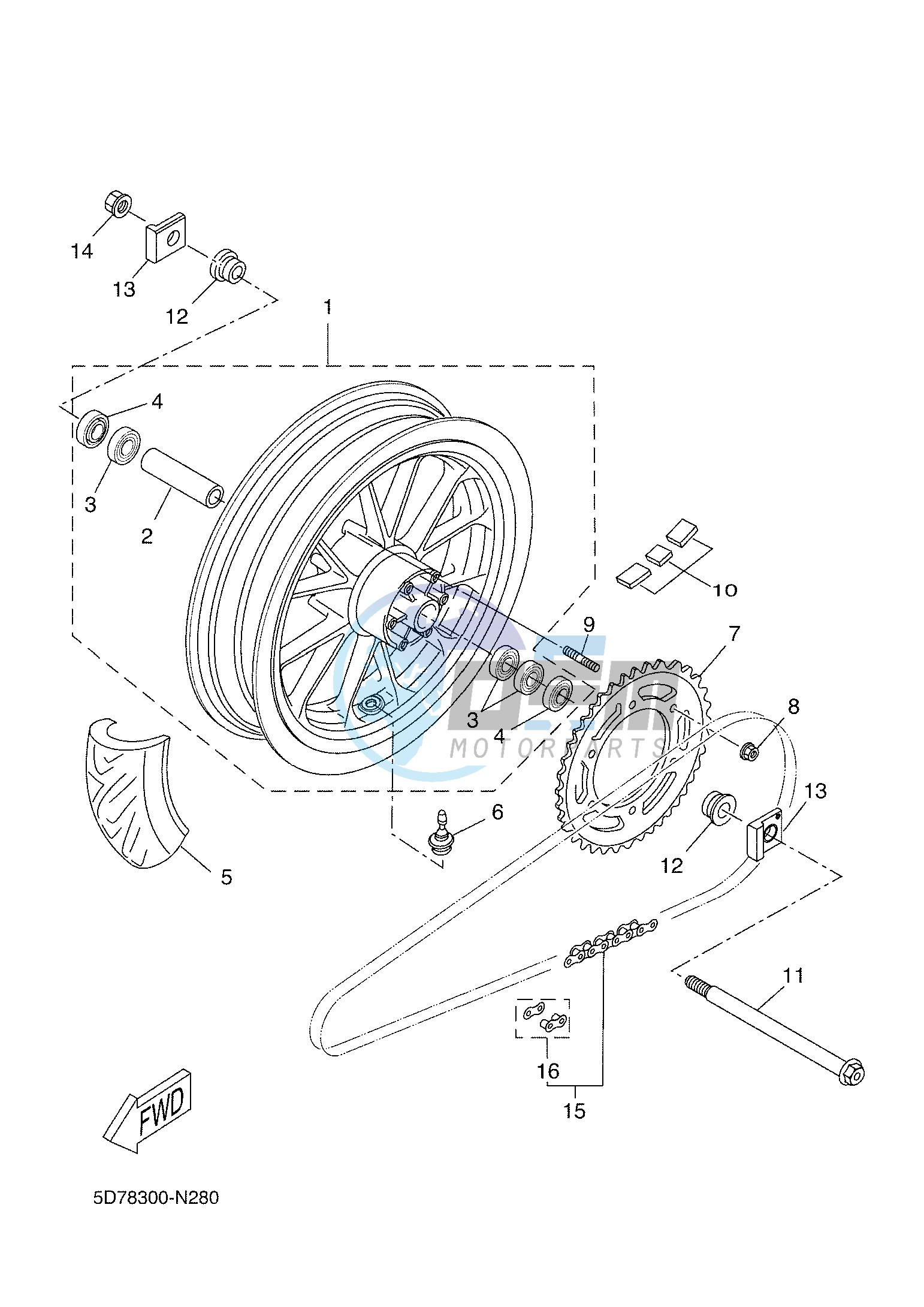 REAR WHEEL