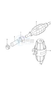 DF 175 drawing Fuel Hose