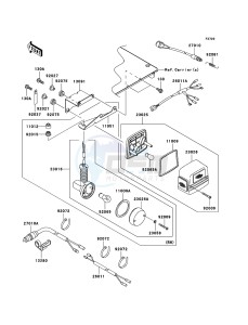 MULE 3010 TRANS 4x4 DIESEL KAF950C7F EU drawing Taillight(s)