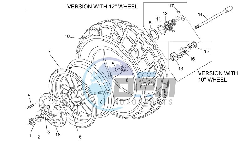 Front wheel