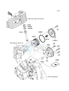 D-TRACKER_125 KLX125DBF GB XX (EU ME A(FRICA) drawing Oil Pump