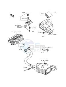 ER-6F EX650EEF XX (EU ME A(FRICA) drawing Fuel Injection