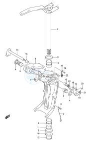 DF 250AP drawing Swivel Bracket