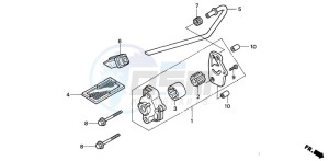 VT125C drawing OIL PUMP