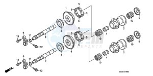 ST1300A9 CH / ABS MME - (CH / ABS MME) drawing BALANCER SHAFT