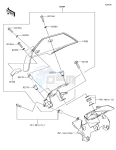 Z1000 ZR1000HHF XX (EU ME A(FRICA) drawing Accessory(Meter Cover)