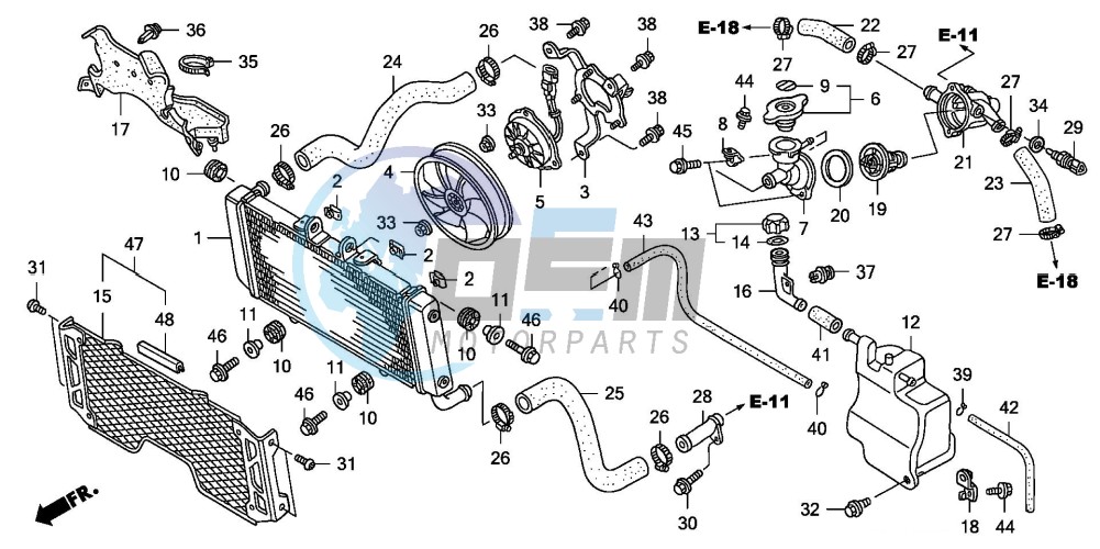 RADIATOR (CB1300/S)