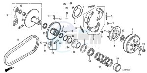 PES125R9 UK - (E / STC 2E) drawing DRIVEN FACE