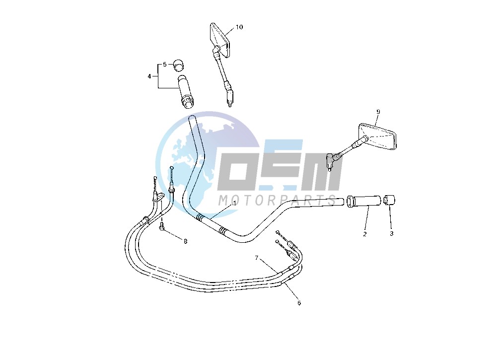 STEERING HANDLE -CABLE