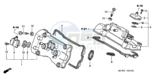 VFR800A9 Ireland - (EK / ABS MME) drawing CYLINDER HEAD COVER