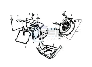 ORBIT 50 drawing AIR BOX COVER