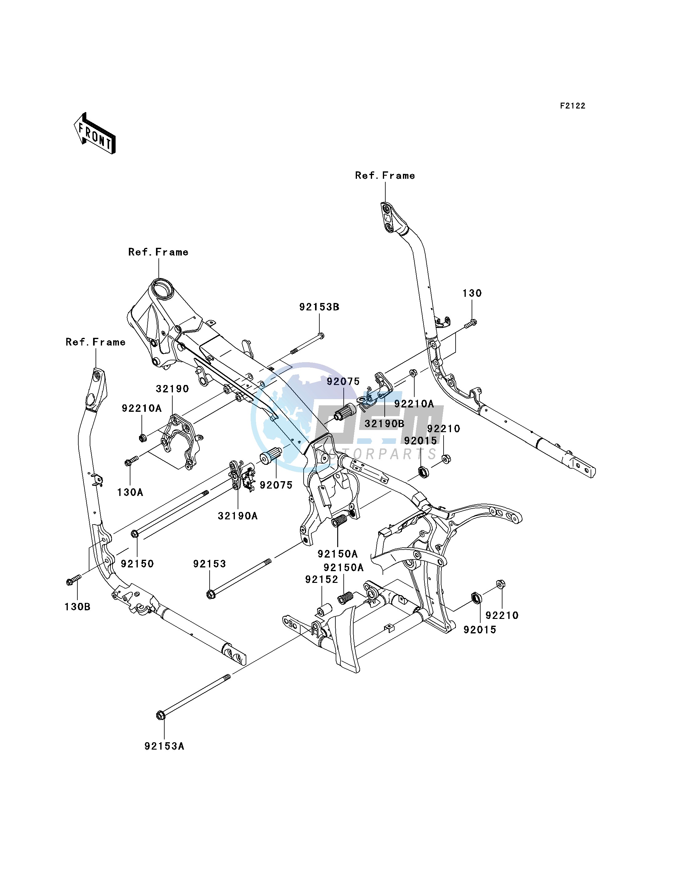 ENGINE MOUNT-- A1- -